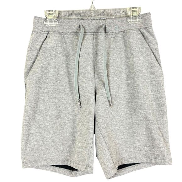 lululemon athletica Other - Lululemon City Sweat Shorts French Terry 9” Inseam Heathered Gray Mens M Pockets